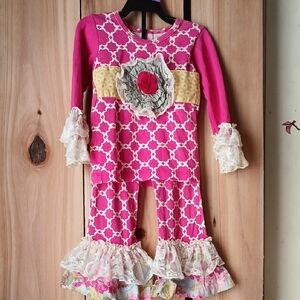 Giggle Moon Pink and Yellow Kids Matching Set